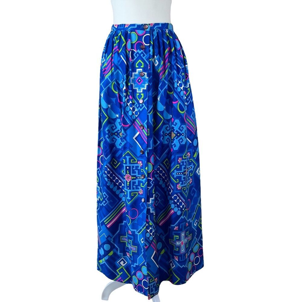 VINTAGE 60s mod PYKETTES maxi SKIRT MCM